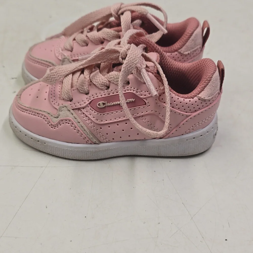 Champion Kids Pink Sneakers‎ with Laces Size 5